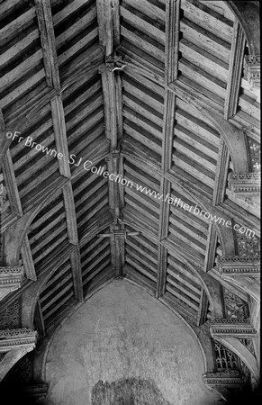 POTTER HEIGHAM DETAIL OF ROOF & ROAD & PULLY FOR FONT COVER